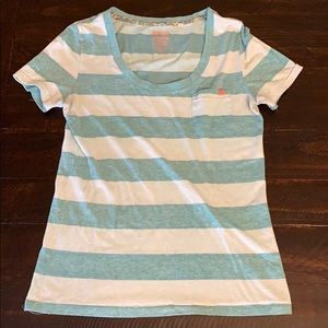 Blue stripe tee